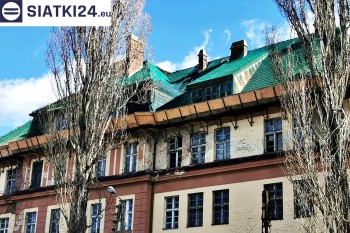 Siatki Malbork - Siatka zabezpieczająca elewacje budynków; siatki do zabezpieczenia elewacji na budynkach dla terenów Malborka